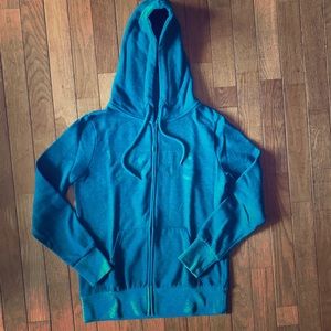 VANS teal, zip up hoodie